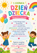 ilustracja do wpisu 
Życzenia z okazji Dnia Dziecka