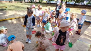 ilustracja do wpisu 
Pierwsze dni w przedszkolu