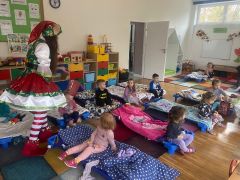 ilustracja do wpisu 
Elfy zapraszały na świąteczne warsztaty!