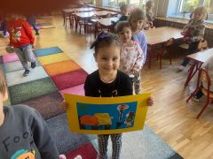 ilustracja do wpisu 
Konkurs plastyczny,,Bezpieczny Przedszkolak”