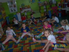 ilustracja do wpisu 
Ćwiczenia gimnastyczne w grupie III