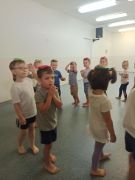 ilustracja do wpisu 
Zabawy z woreczkiem gimnastycznym