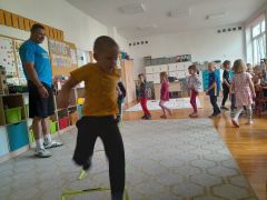 ilustracja do wpisu 
"SUPER MOCNI"- ZAJĘCIA POKAZOWE