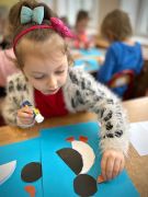 ilustracja do wpisu 
Pingwinki - origami kołowe🐧