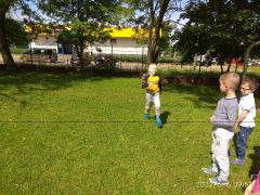 ilustracja do wpisu 
Spotkanie z przedstawicielem Straży Miejskiej i psem