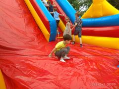 ilustracja do wpisu 
Zabawy na dmuchańcach