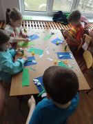 ilustracja do wpisu 
"Przebiśniegi"-praca plastyczna