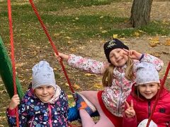 ilustracja do wpisu 
Jesienne zabawy