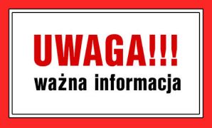 ilustracja do wpisu 
"INFORMACJA DLA RODZICÓW!"