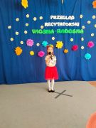 ilustracja do wpisu 
PRZEGLĄD RECYTATORSKI "WIOSNA - RADOSNA"