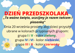 ilustracja do wpisu 
DZIEŃ PRZEDSZKOLAKA
