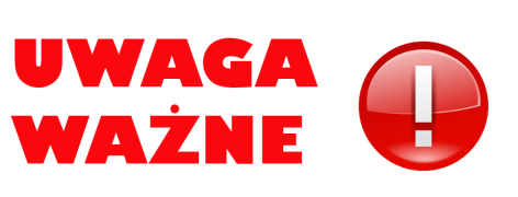 ilustracja do wpisu 
Uwaga zmiana kodu do drzwi wejściowych