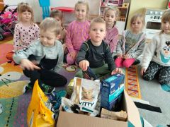 ilustracja do wpisu 
Zakończenie zbiórki karmy dla bezdomnych kotków