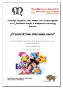 ilustracja do wpisu 
Przedszkolna akademia nauki