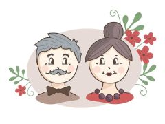 ilustracja do wpisu 
"ZAPROSZENIE NA DZIEŃ BABCI I DZIADKA"