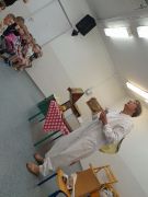 ilustracja do wpisu 
Spotkanie z pszczelarzem